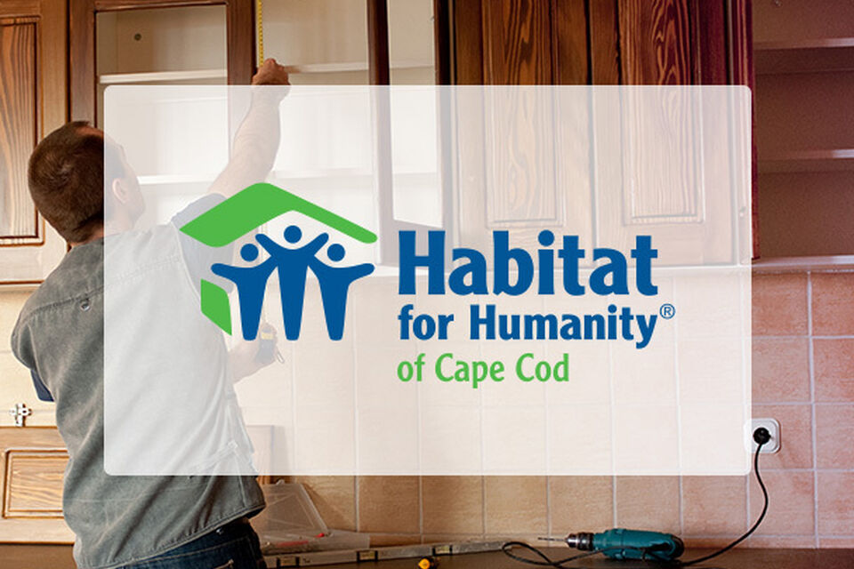 Habitat logo cabinets